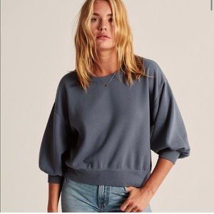 Abercrombie Balloon Sleeve Sweatshirt